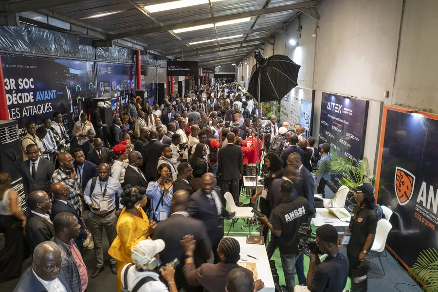 Twenty exhibitors across four zones, open throughout the day.